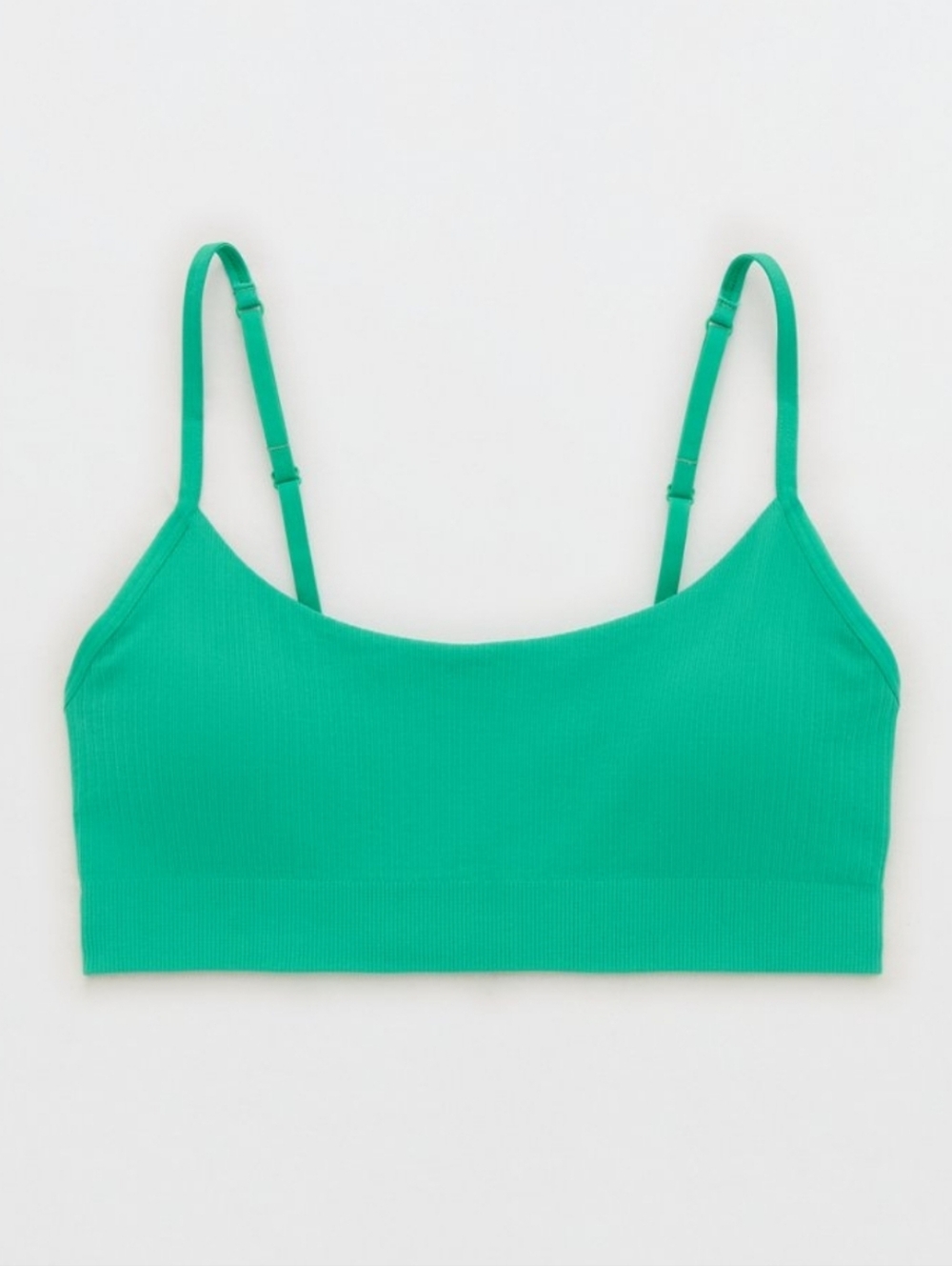 Aerie - Seamless Ribbed Scoop Bralette